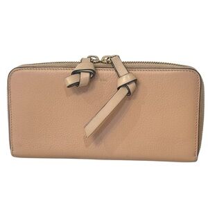 Chloe Leather Zippy Wallet
